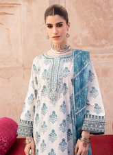 Premium Lawn Dress - 3 Pc