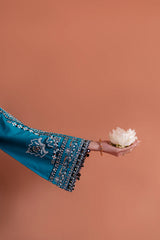 Embroidered Lawn Dress - 3 Pc