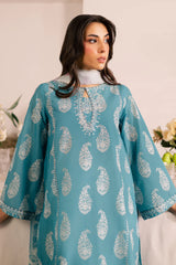 Blue Parisa 3 PC – Printed Lawn Dress