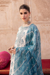 Premium Lawn Dress - 3 Pc