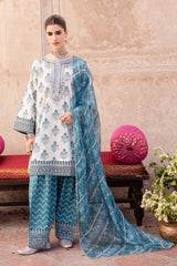 Premium Lawn Dress - 3 Pc