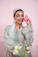 Elegant 3 Pc Printed Lawn Suit | FORMAL WEAR